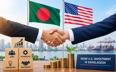 আগামী পাঁচ বছরে ৫ বিলিয়ন ডলারের মার্কিন বিনিয়োগ চায় সরকার
